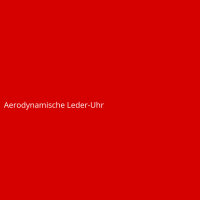 Aerodynamische Leder-Uhr