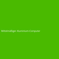 Mittelmäßiger Aluminium-Computer