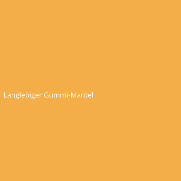 Langlebiger Gummi-Mantel