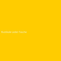 Rustikale Leder-Tasche
